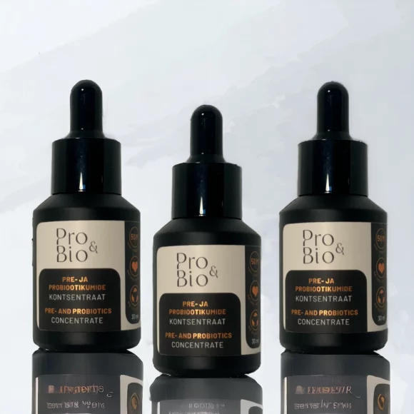 3x Pre- ja probiootikumide kontsentraat, 30ml, Pro&Bio